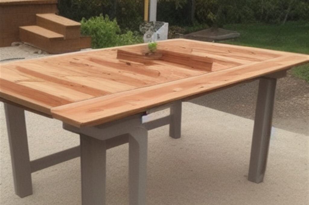 Jak zrobić stół na patio